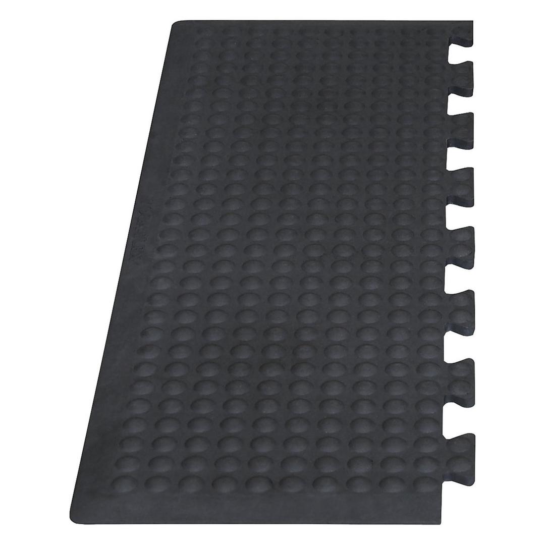 Système à emboîter, 80 × 30 cm, noir, vendu par 2 Élément d'extrémité Yoga Flex Oil MILTEX - Élément d'extrémité miltex Yoga Flex Oil noir, 80 × 30 cm