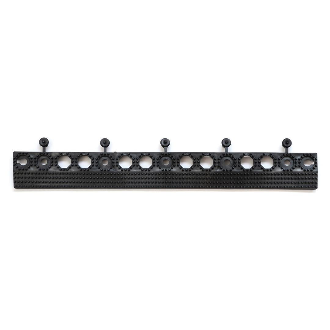 Mâle, 50 cm, noire, lot de 4 Baguette de finition mâle Yoga Grip Ultra MILTEX - Baguette de finition mâle miltex Yoga Grip Ultra noire