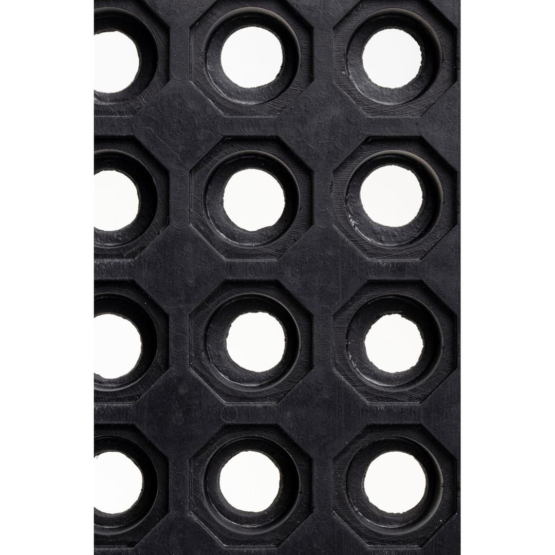 Caoutchouc naturel ajouré, drainant, 90 × 90 cm Dalle caoutchouc Yoga Octa Basic MILTEX - Dalles caoutchouc miltex Yoga Octa Basic assemblées, détail