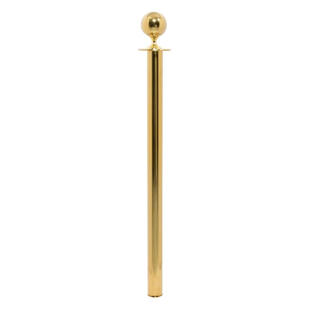 Sans socle, doré Poteau d'accueil CLASSIC SECURIT - Poteau d'accueil Securit CLASSIC doré, sans socle