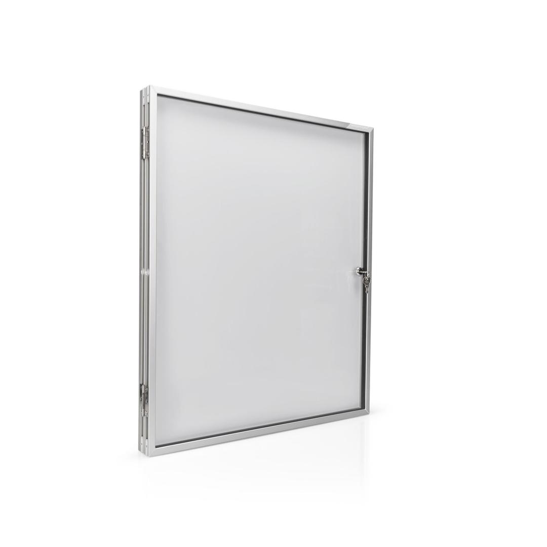 Intérieure, fond magnétique, 6 x A4 Vitrine d'affichage SP MAGNETOPLAN - Vitrine d'affichage d'intérieur magnetoplan SP 6 x A4, vue de trois quarts