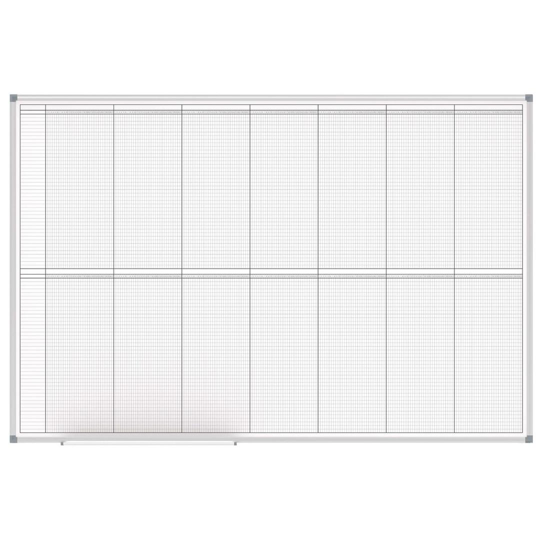 Permanent, 150 x 100 cm, 43 lignes Planning annuel 14 mois MAULstandard MAUL - Planning annuel 14 mois MAUL MAULstandard 150 x 100 cm