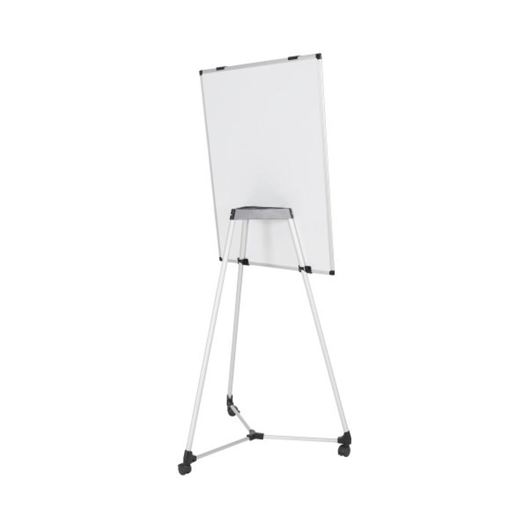 Acier laqué magnétique, inclinable, 3 roulettes Paperboard mobile Earth Kyoto BI-OFFICE - Dos du paperboard Bi-Office Earth Kyoto