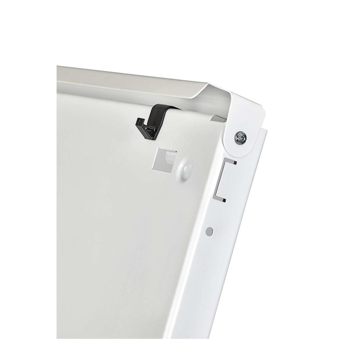 Magnétique, 4 roulettes à frein, pliable, blanc Paperboard office à quatre pieds MAUL - Porte-bloc du paperboard MAULoffice
