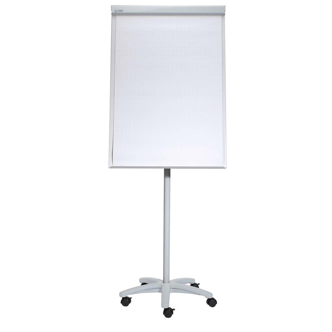 Magnétique, pied étoile à 5 roulettes, 3 hauteurs Paperboard mobile office MAUL - Paperboard mobile MAULoffice sur pied étoile