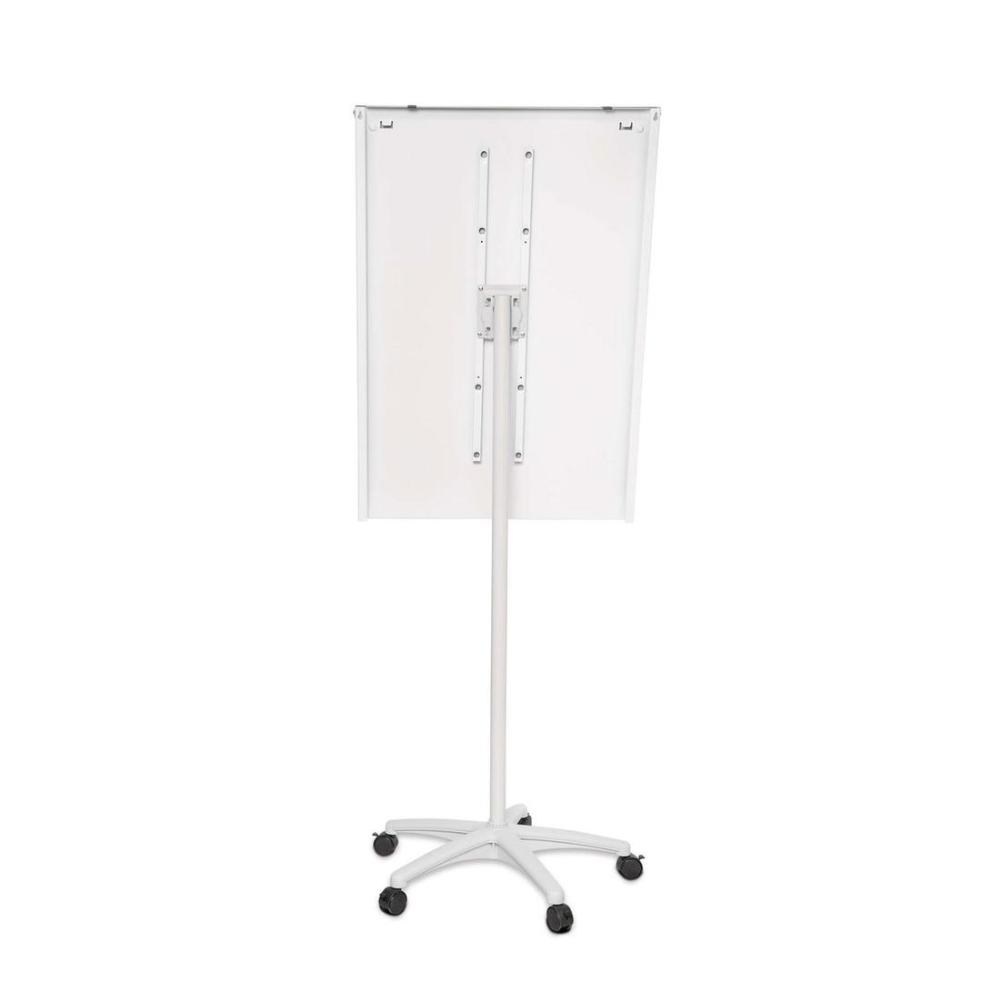 Magnétique, pied étoile à 5 roulettes, 3 hauteurs Paperboard mobile office MAUL - Dos du paperboard mobile MAULoffice