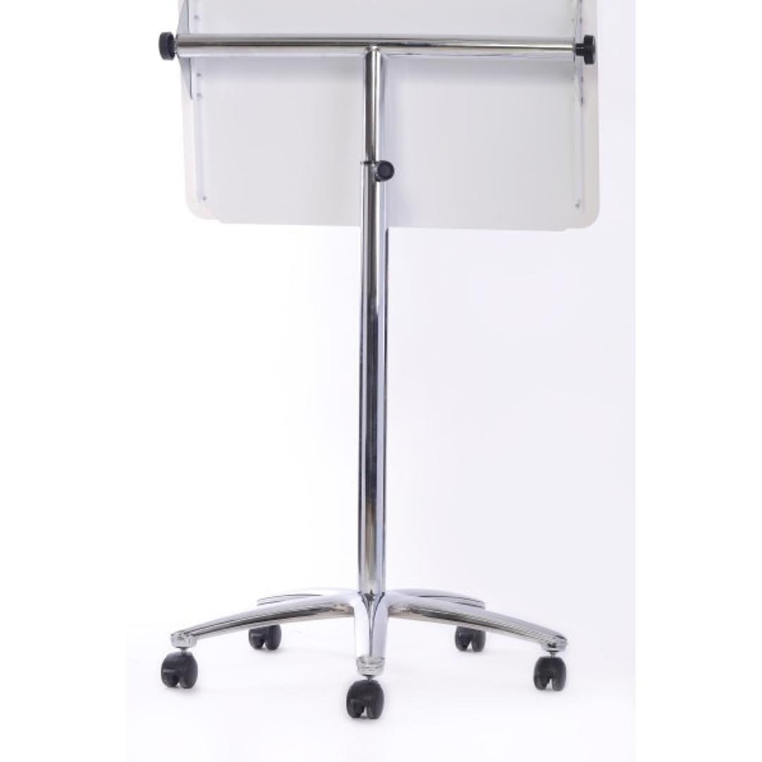 Verre trempé magnétique, 2 bras, inclinable Paperboard mobile en verre Prime BI-OFFICE - Dos du paperboard mobile en verre Bi-Office Prime