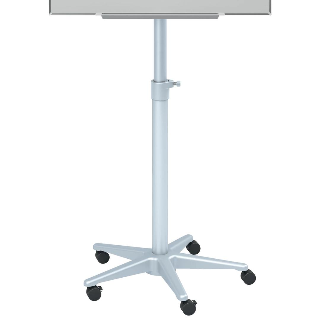 Acier laqué magnétique, pied étoile à 5 roulettes Paperboard mobile Impression Pro NOBO - Pied étoile à roulettes du paperboard nobo Impression Pro