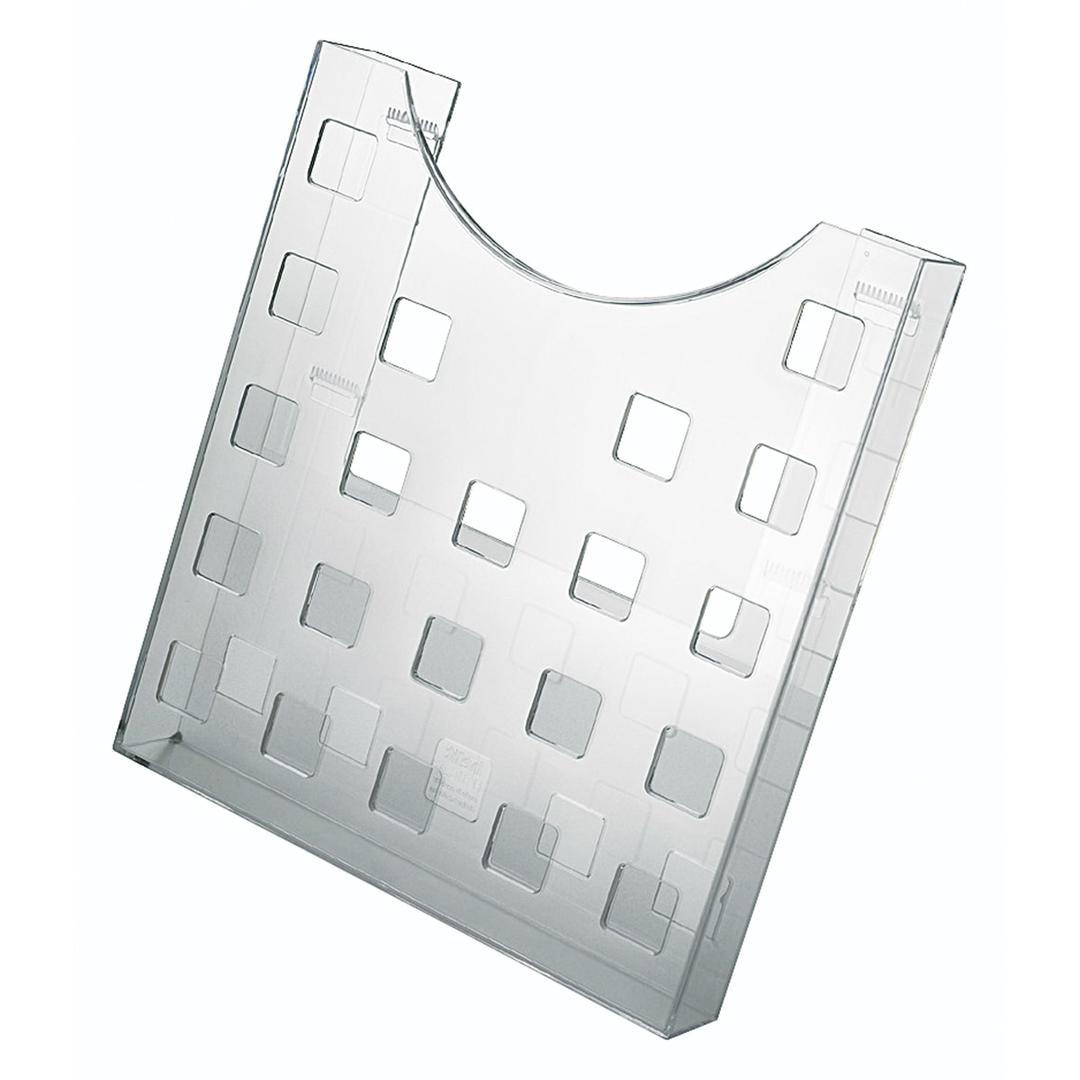 A4 portrait, transparent Porte-brochures the grid HELIT - Porte-brochures helit the grid A4 portrait, transparent
