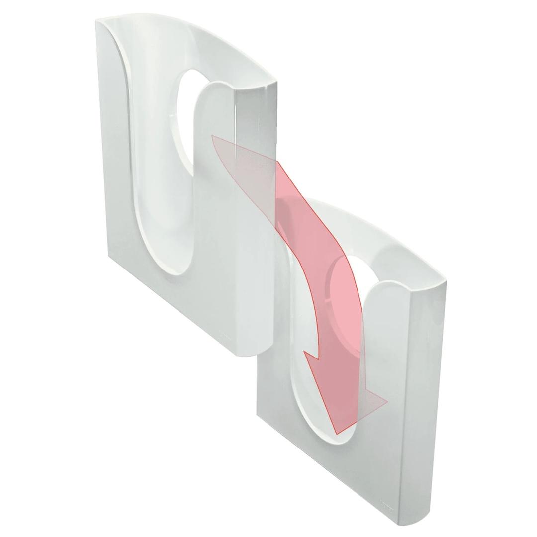 A4, bac transparent accouplable Porte-brochures Presenter LEITZ - Bacs LEITZ Presenter A4 accouplés