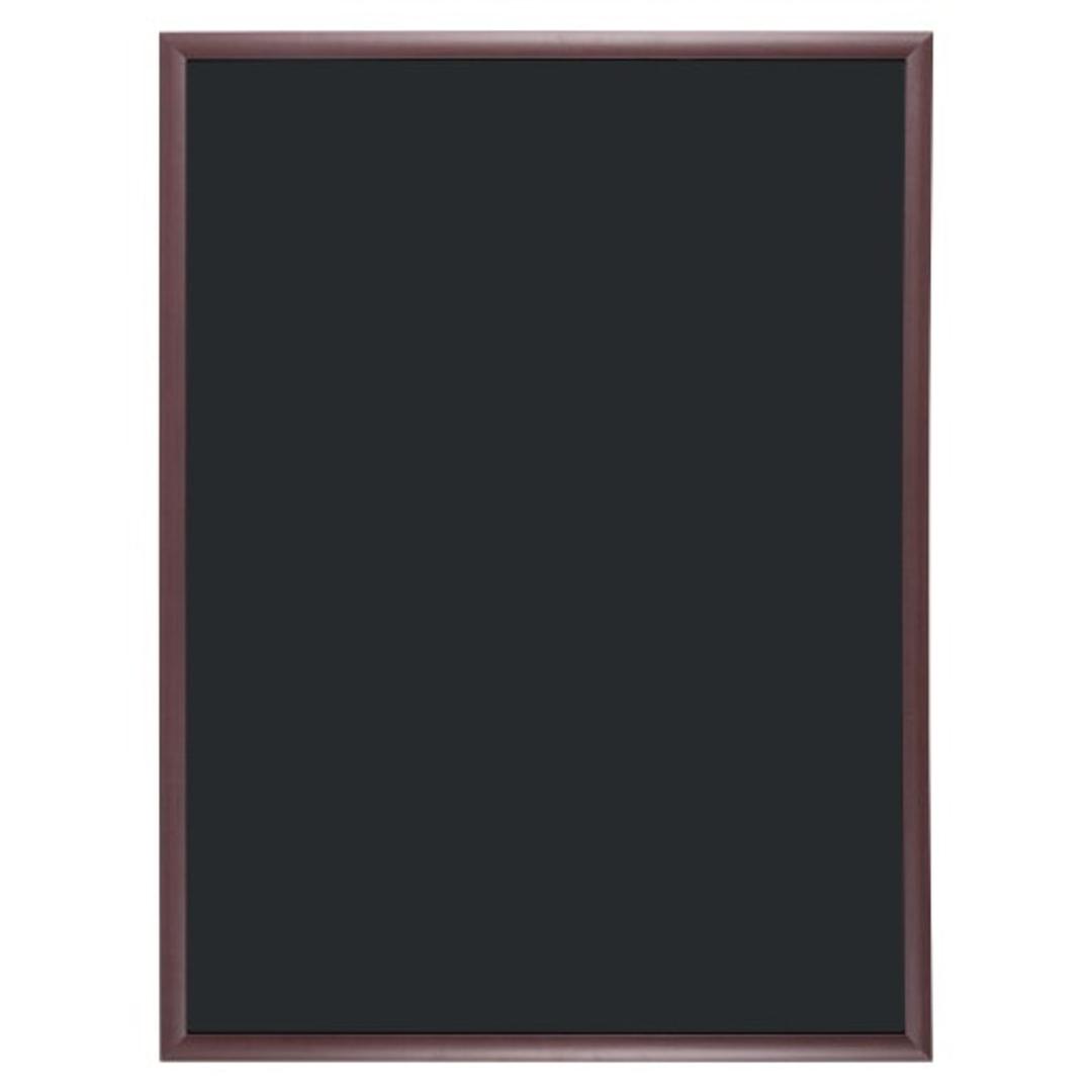 Cadre cerisier, 900 x 600 mm Tableau craie Transitional BI-OFFICE - Tableau craie Bi-Office Transitional, cadre cerisier, vu en hauteur ou de biais