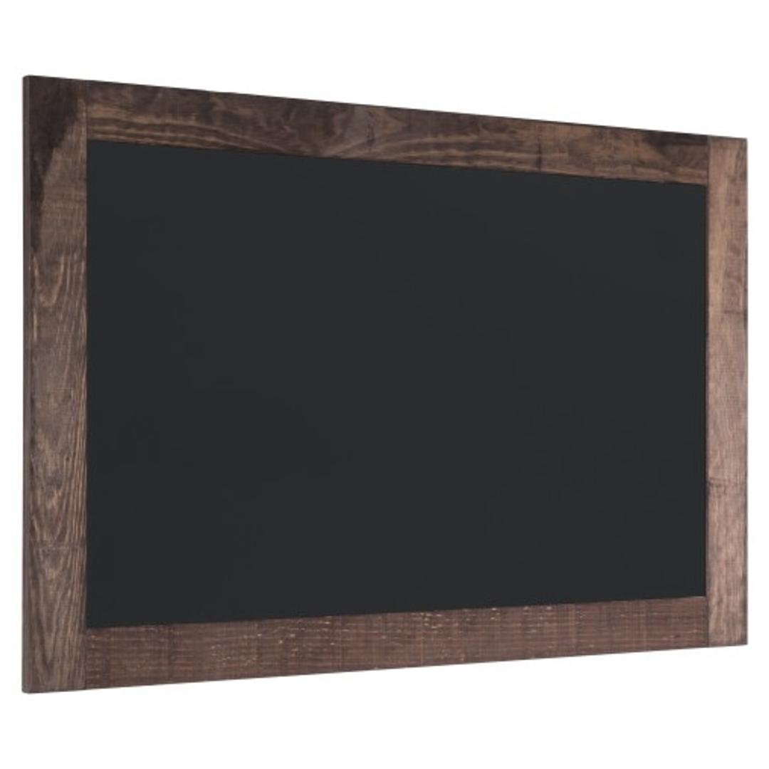 Cadre vieux chêne, 1200 x 900 mm Tableau craie Rustic BI-OFFICE - Tableau craie Bi-Office Rustic, cadre vieux chêne, vu en hauteur ou de biais