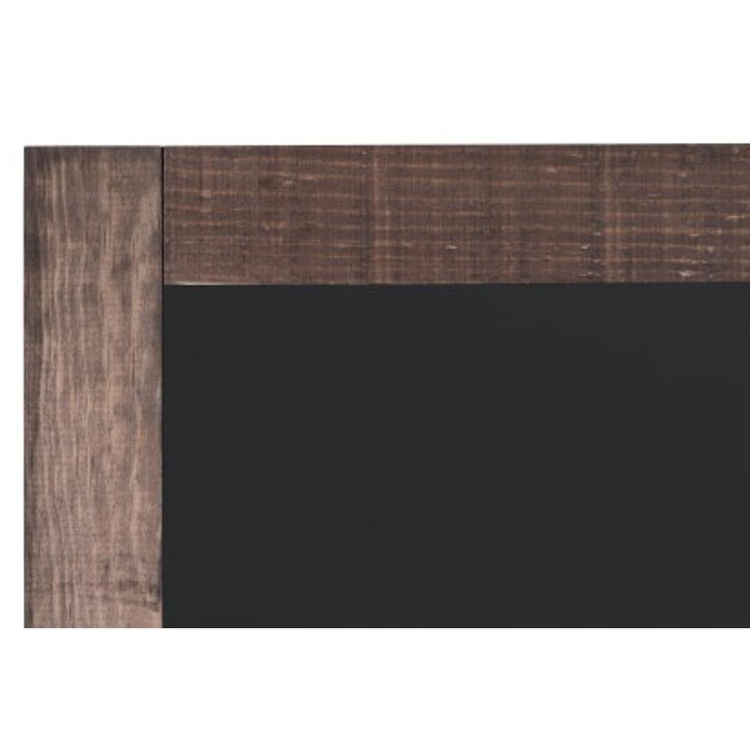 Cadre vieux chêne, 1200 x 900 mm Tableau craie Rustic BI-OFFICE - Coin du cadre vieux chêne du tableau craie Bi-Office Rustic