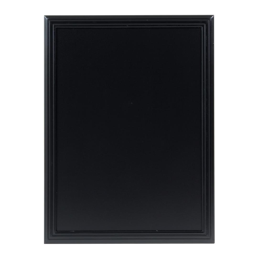 Cadre noir, 565 x 763 mm Tableau craie UNIVERSAL SECURIT - Tableau craie Securit UNIVERSAL, cadre en hévéa noir