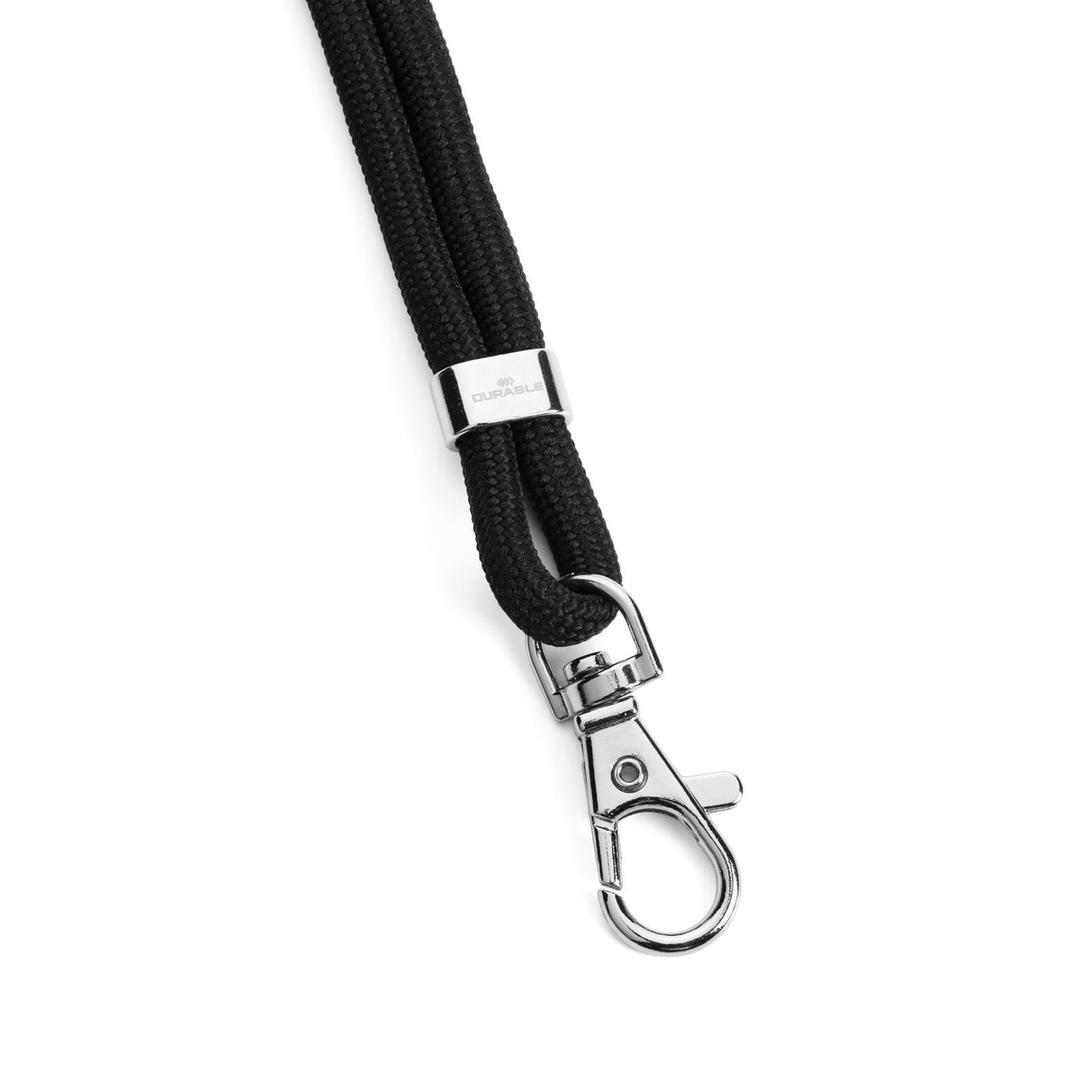 Mousqueton de la lanière badge DURABLE noir