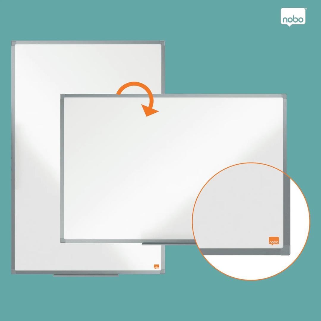 Tableau blanc nobo Essence en portrait ou en paysage
