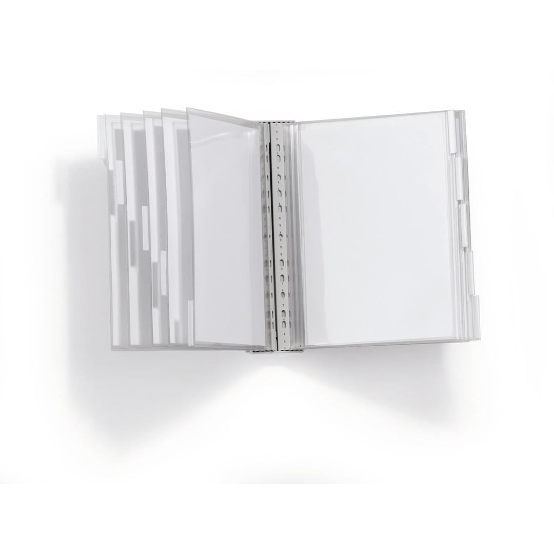 Porte document mural FUNCTION SAFE ouvert, pochettes à zip