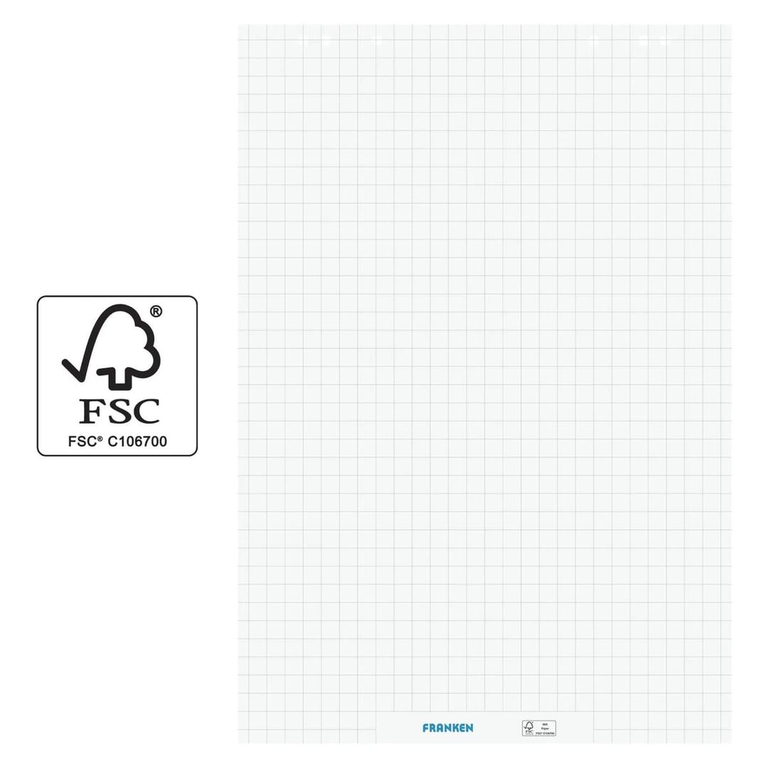 Papier chevalet FRANKEN F2130, papier certifié FSC