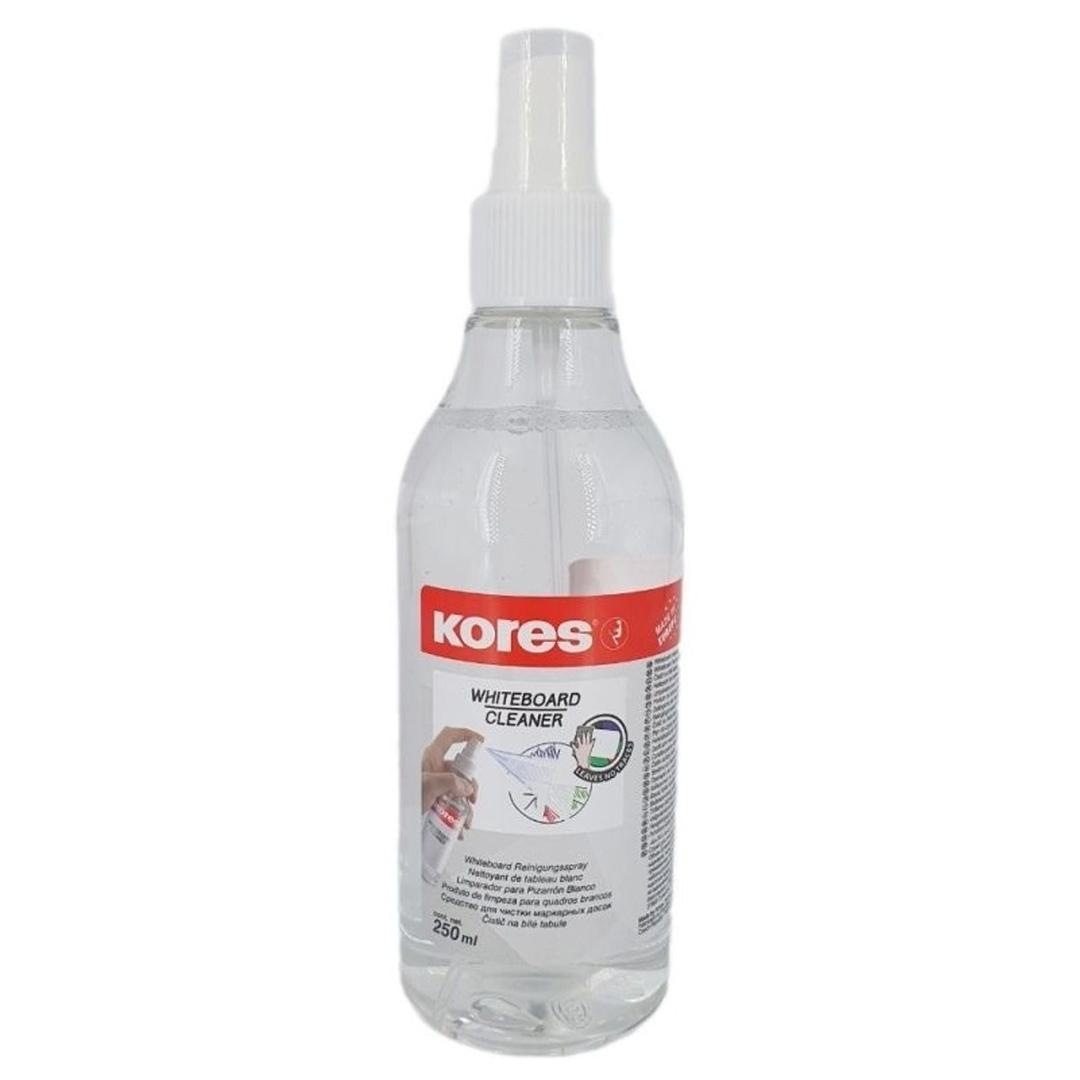Spray nettoyant tableau blanc Kores 32585, flacon vaporisateur de 250 ml