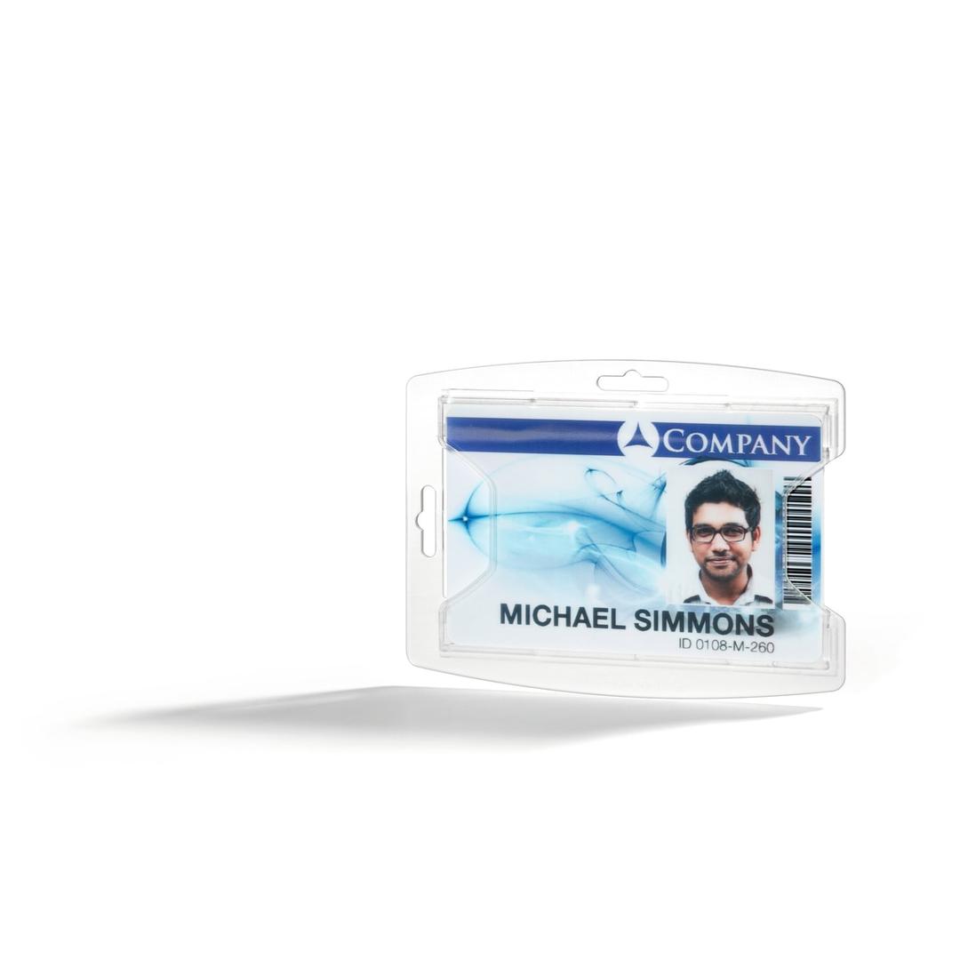 Porte badge reXycle DURABLE avec une carte