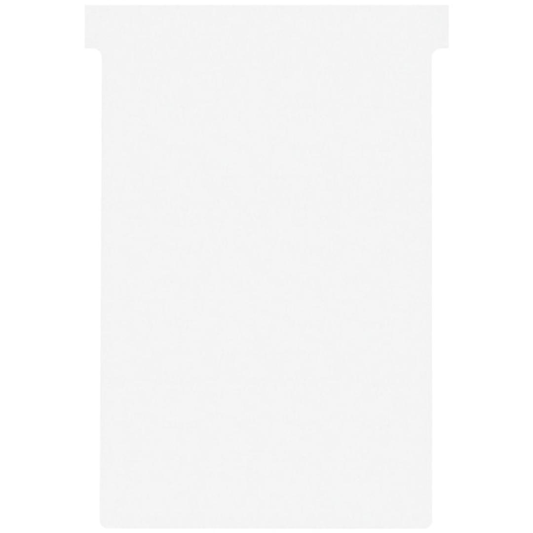 Fiche T nobo indice 4 blanc, 125 mm