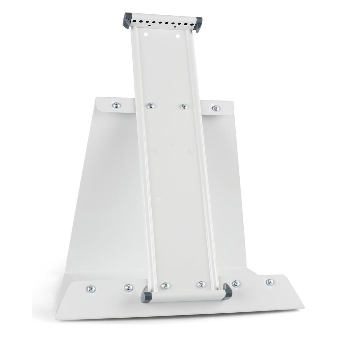 Pupitre de table djois en métal gris clair, vide, pour 10 poches A4