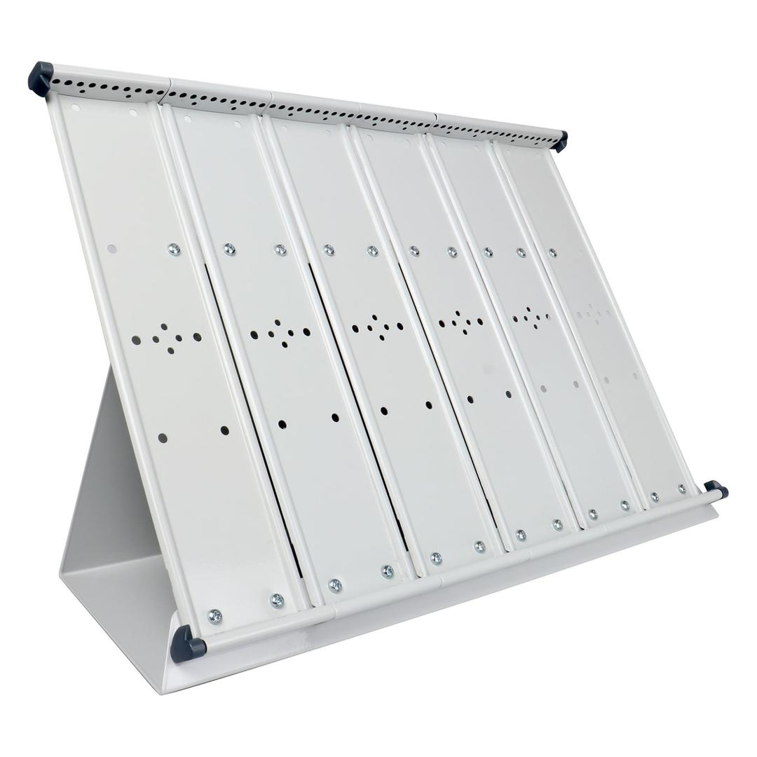 Pupitre de table djois 6 barrettes vu de trois quarts