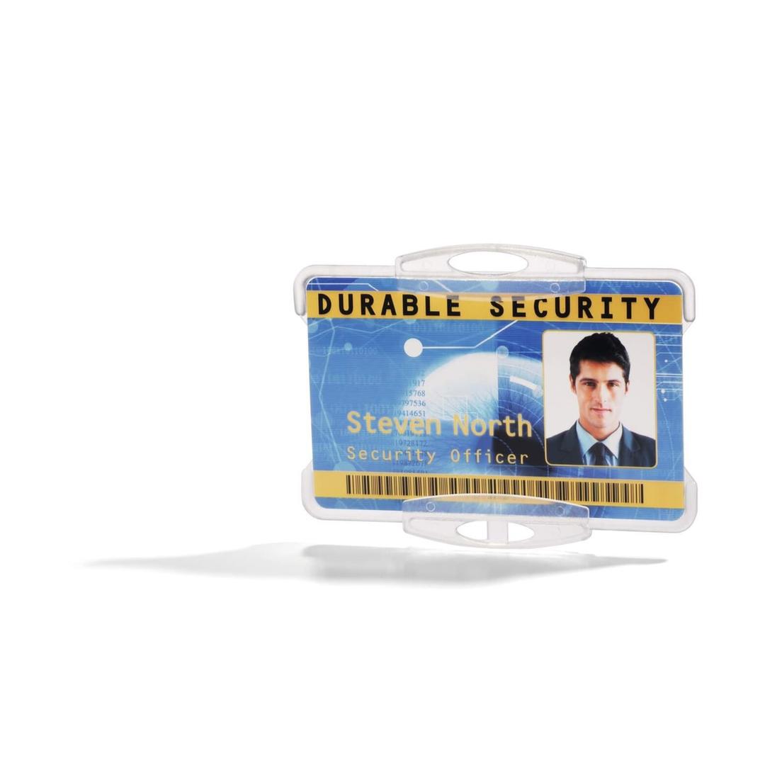 Porte badge ouvert DURABLE avec un badge
