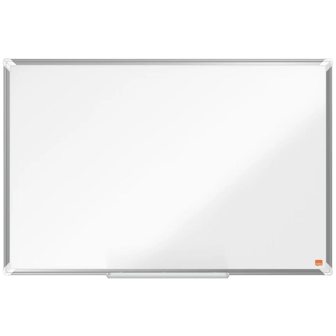 Tableau blanc mélaminé nobo Premium Plus, cadre aluminium