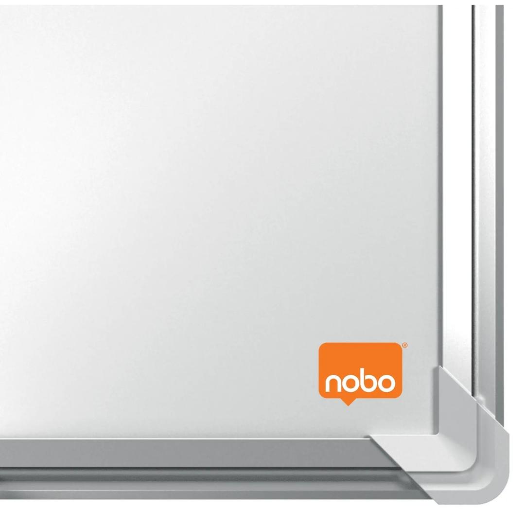 Coin du cadre aluminium du tableau blanc nobo Premium Plus