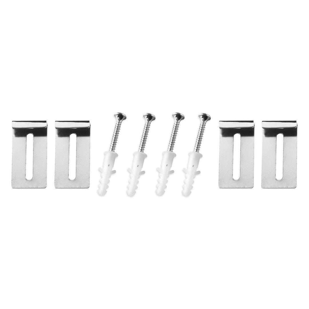 Fixation murale tableau blanc magnetoplan 1111544 : pattes, vis et chevilles
