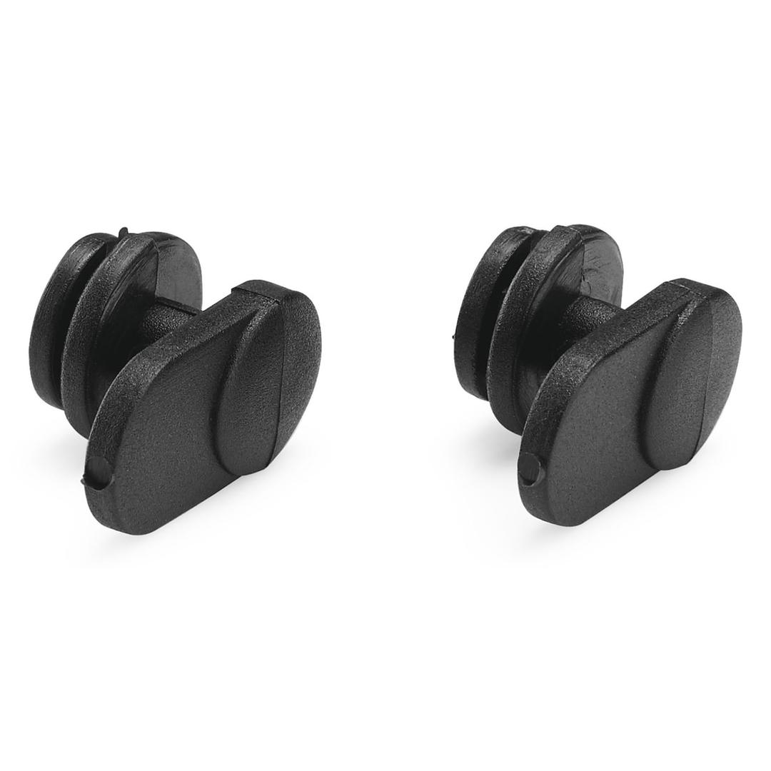 Tétons porte-papier magnetoplan 1111549 en plastique noir
