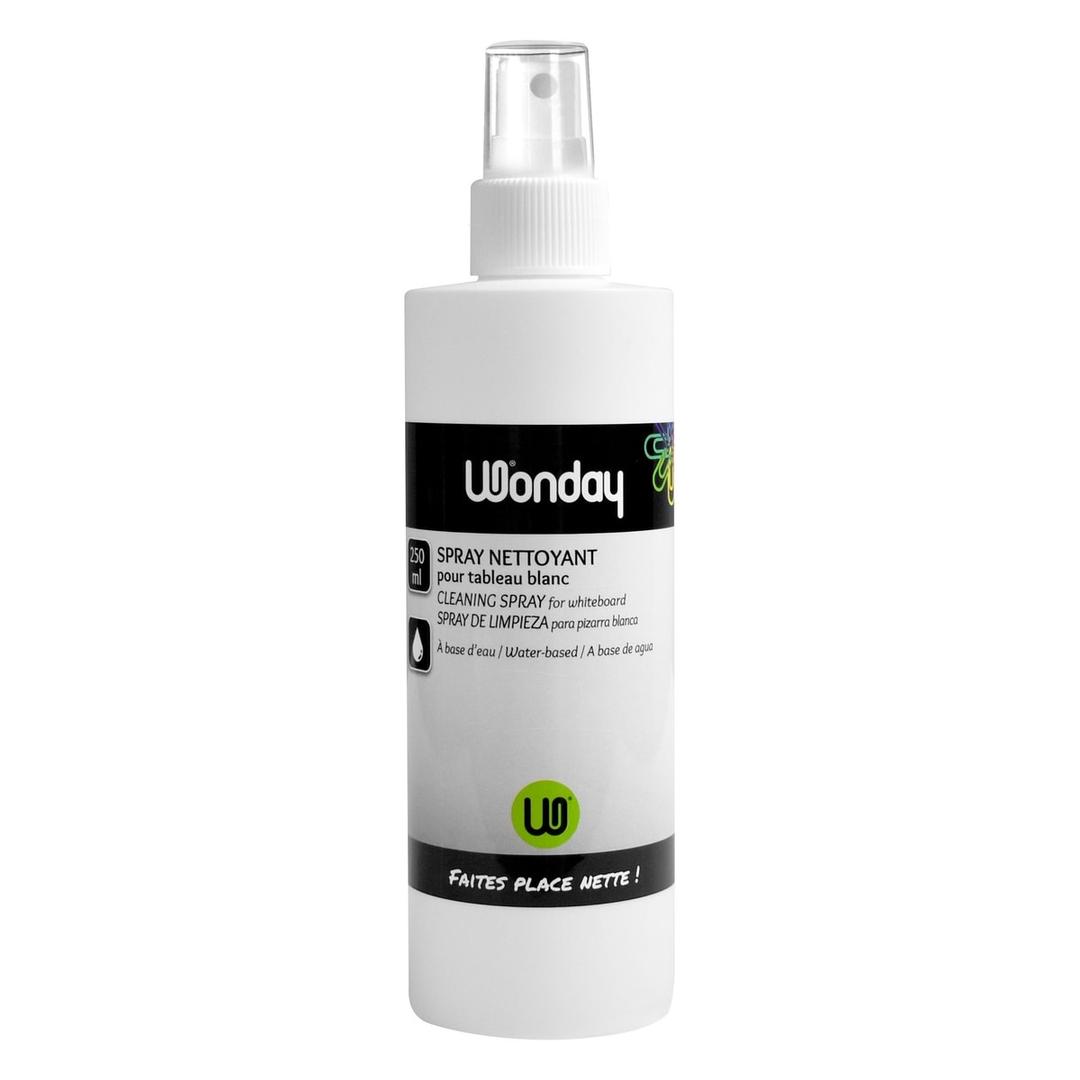 Spray nettoyant tableau blanc Wonday FSC900031, flacon de 250 ml