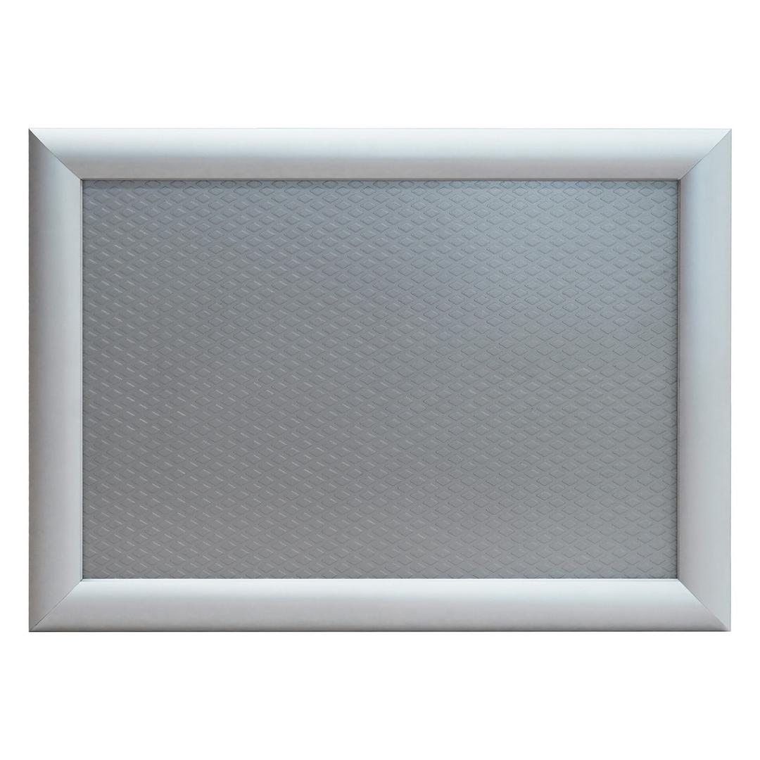 Porte affiche EUROPEL Budget A4 à profilé aluminium argent de 25 mm