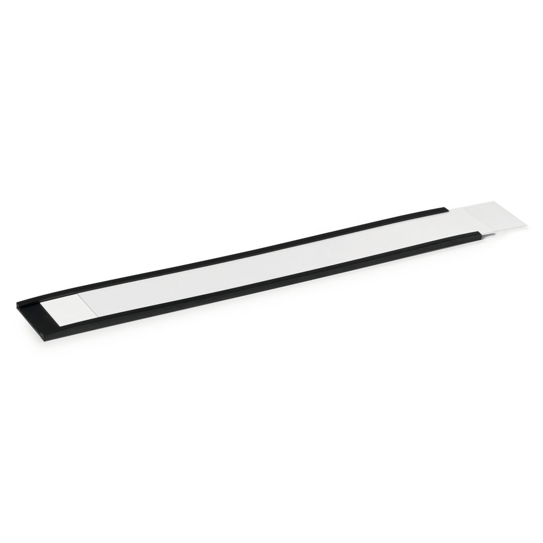 Porte-étiquette magnétique Profil-C DURABLE 200 x 30 mm, anthracite, étiquette insérée