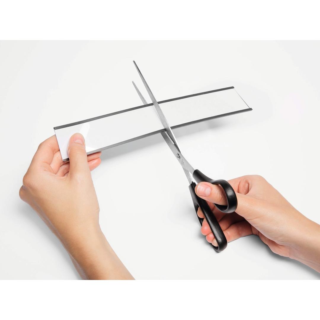 Porte-étiquette magnétique Profil-C DURABLE 200 x 30 mm recoupé aux ciseaux