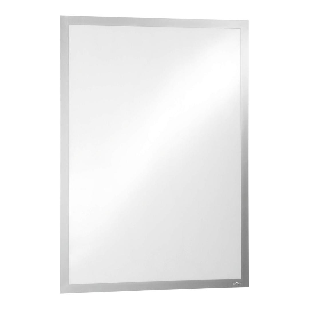 Porte affiche adhésif DURABLE DURAFRAME POSTER A1, cadre argent