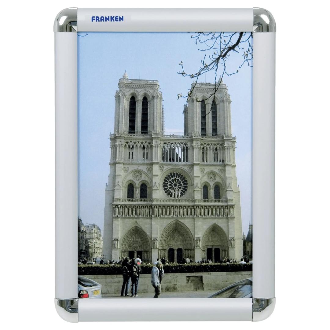 Porte affiche clipsable FRANKEN avec une affiche