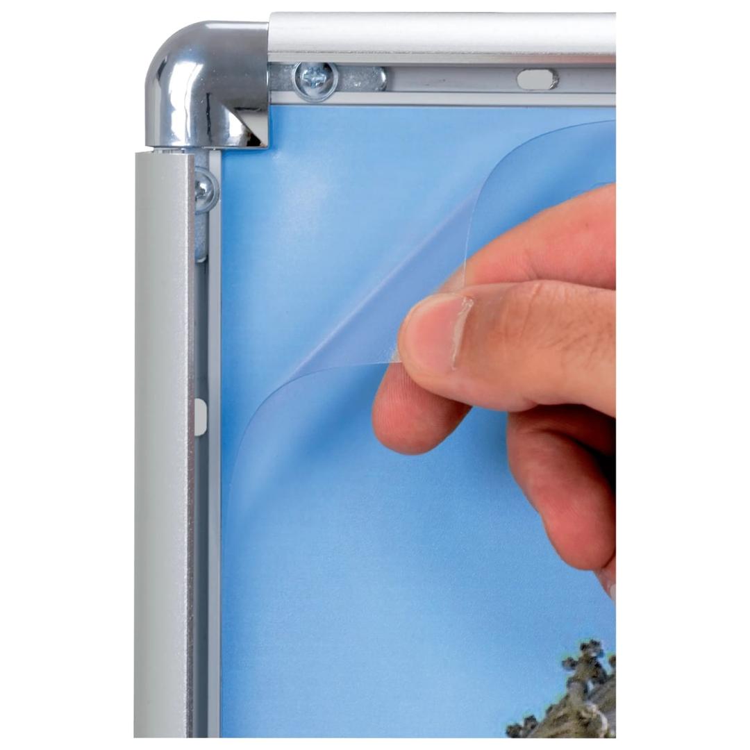 Profilé clipsable ouvert du porte affiche FRANKEN