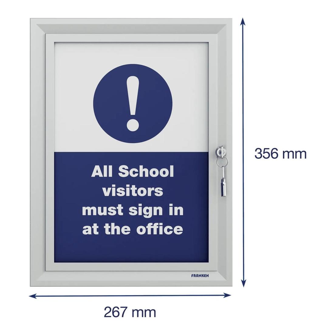 Cotes du porte affiche FRANKEN PRO Security A4