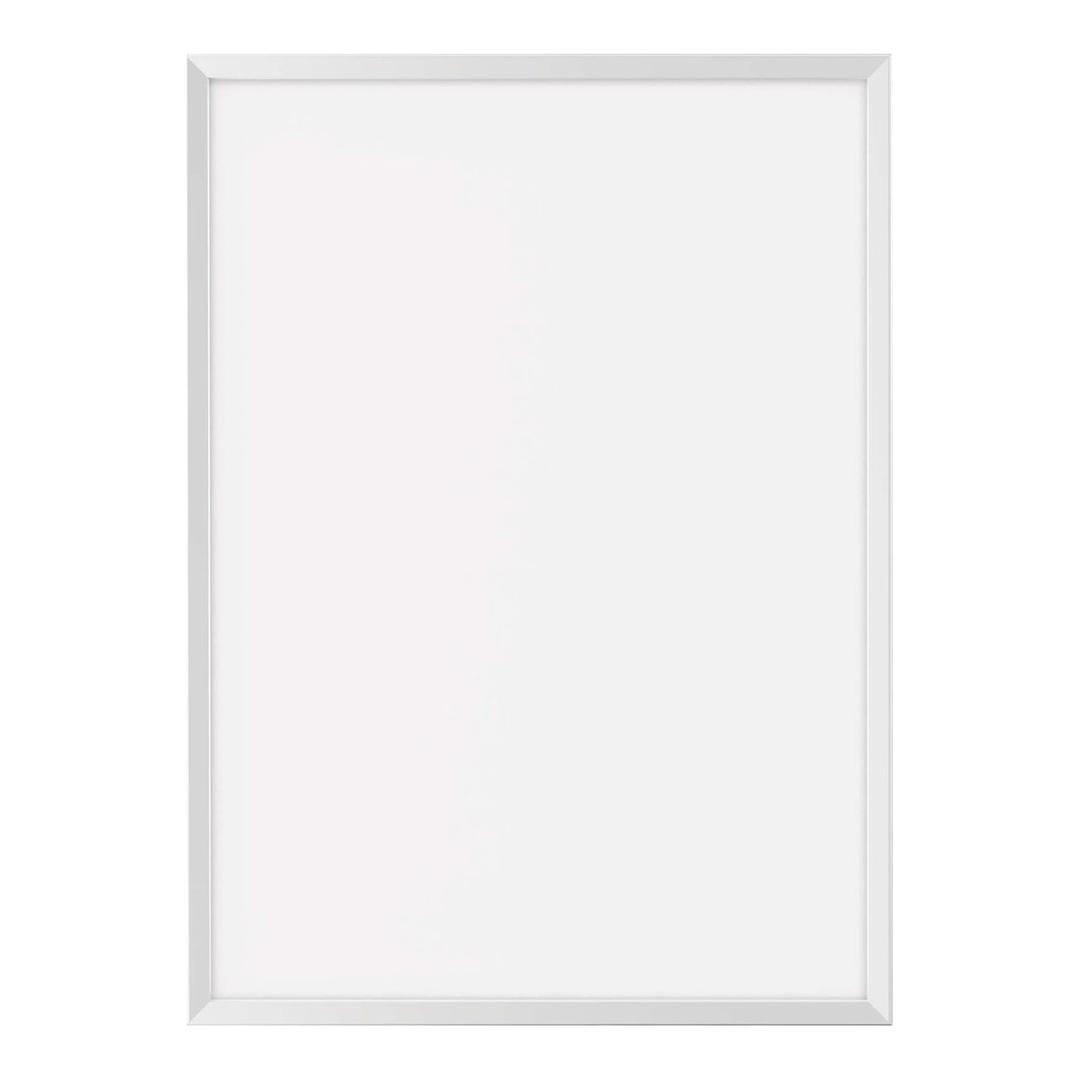 Porte affiche clic clac MAULsolid A0 en aluminium argent, profilé de 32 mm