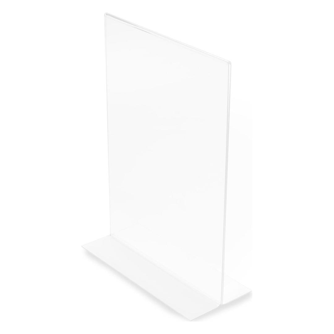 Présentoir de table deflecto A4 portrait, droit, vide