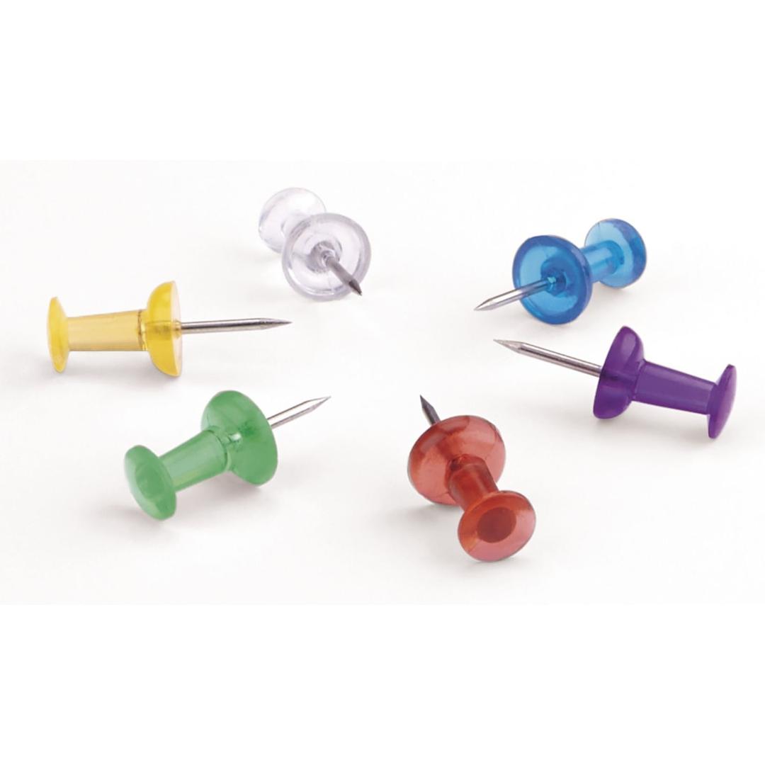 Punaises translucides magnetoplan sur leur carte blister
