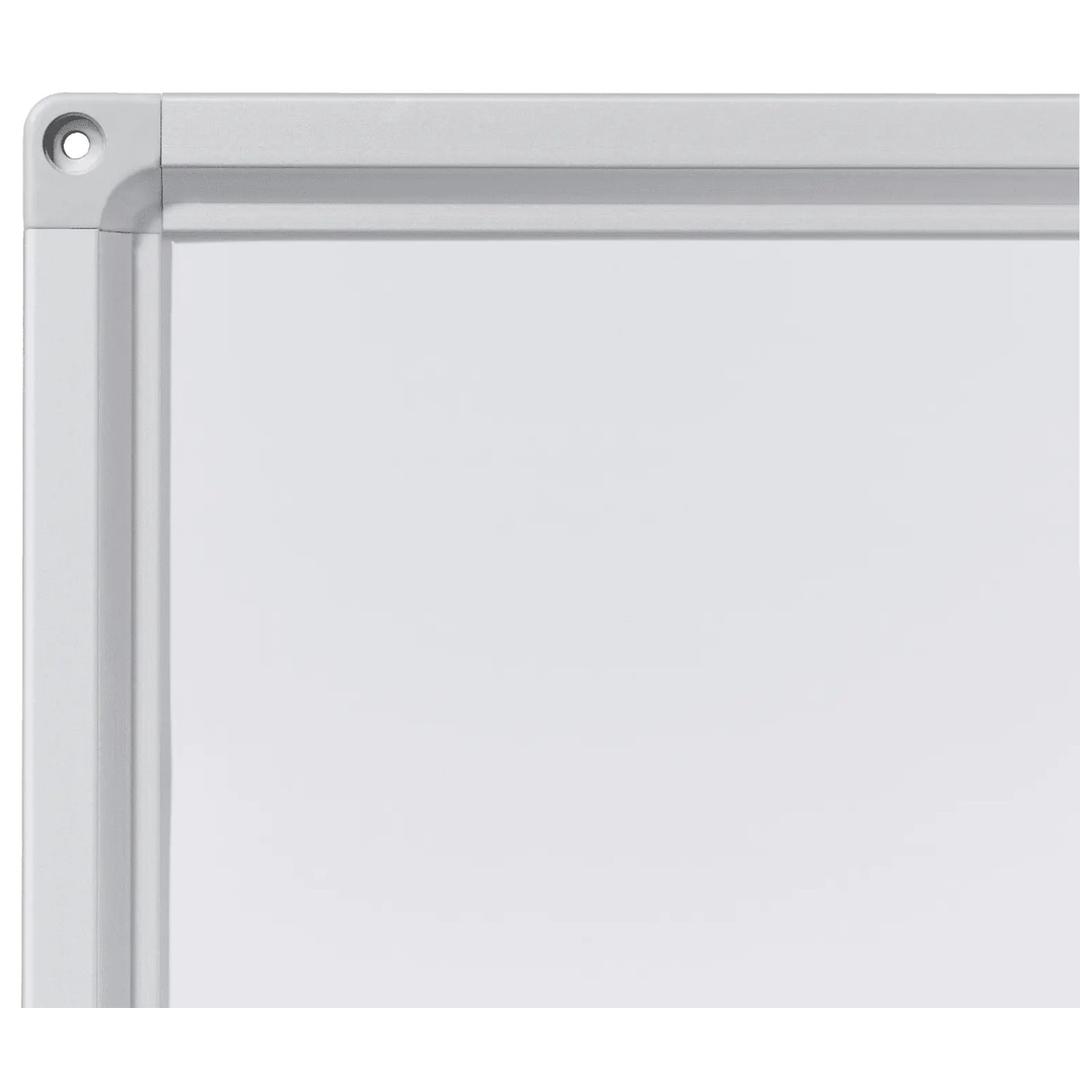 Coin du cadre aluminium du tableau blanc FRANKEN ECO