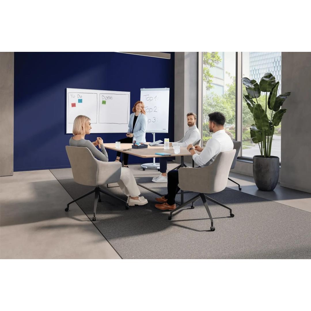 Magnétique, 900 x 600 mm Tableau blanc laqué ECO FRANKEN - Tableaux blancs FRANKEN en salle de réunion