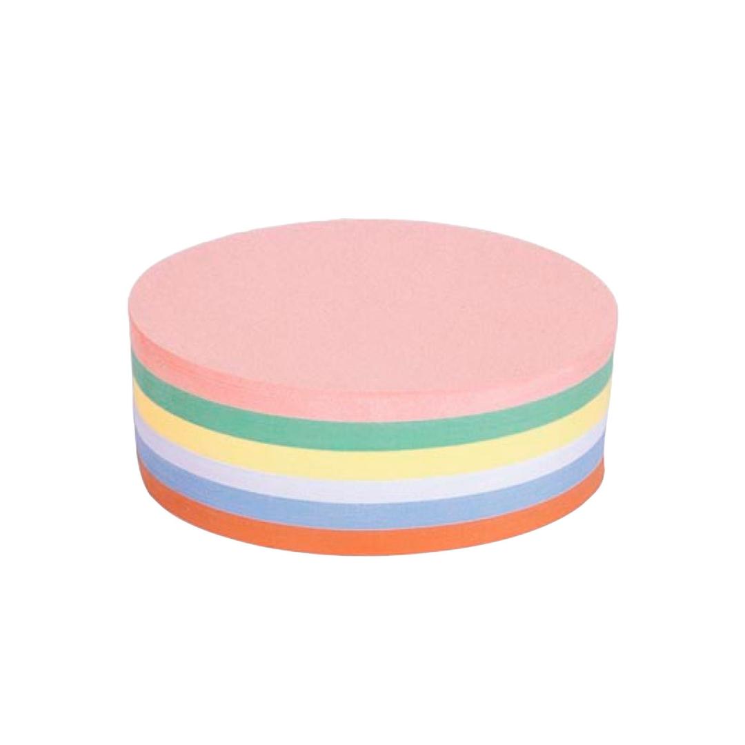 Cartes de modération ovales magnetoplan en rose, vert, jaune, blanc, bleu et orange