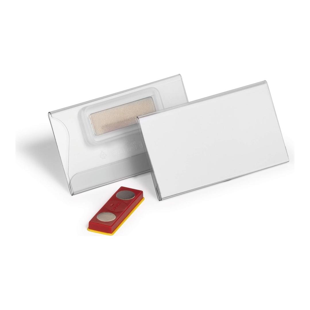 Badge magnétique anti-torsion DURABLE 75 x 40 mm