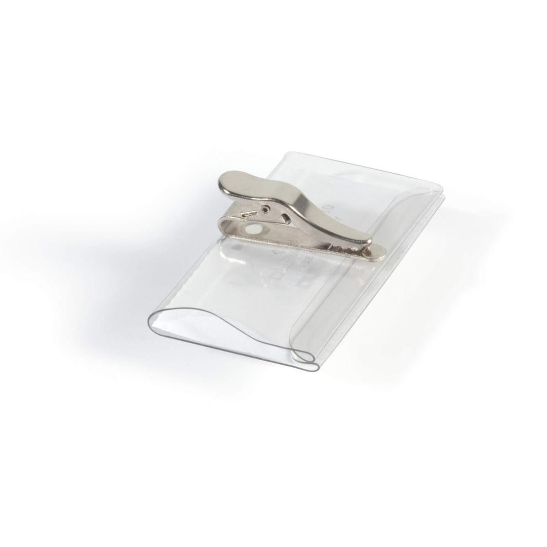 Pince crocodile pivotante du porte badge DURABLE