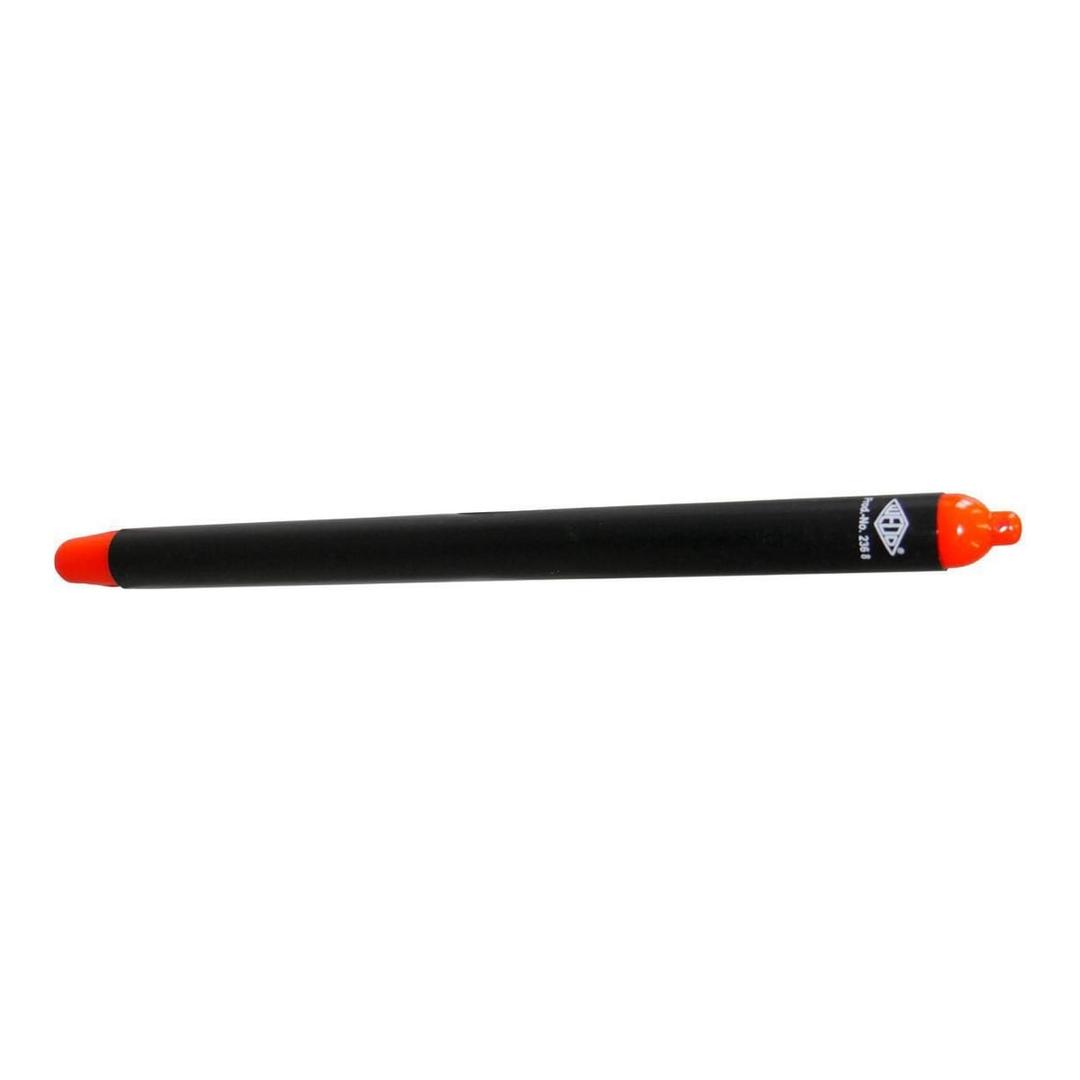 Pointeur télescopique WEDO Master replié, poignée noire et embout rouge