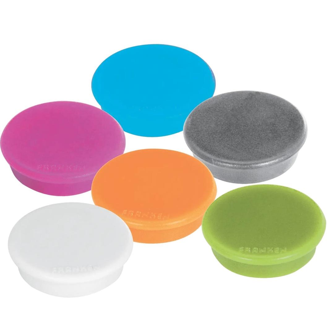 Aimants MagFun FRANKEN de 32 mm en couleurs assorties